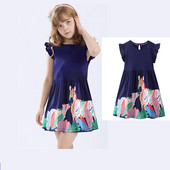 Jumping Meters Vruće prodavane ljetne haljine za djevojčice bez rukava, dječje pamučne haljine, dječje pamučne haljine, dječji rođendanski darovi