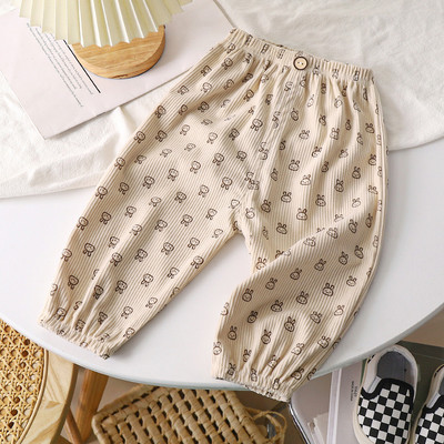 Dječje hlače Proljeće Jesen Hlače od samta Hlače za dječake Ležerne trenirke za djecu Djevojčice Joggers Široka odjeća za malu djecu 1-10 godina