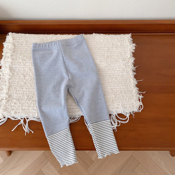 Модни есенни панталони за момичета на 0-4 години Клинове с пачуърк на точки Раета Панталони Капри Детски дрехи