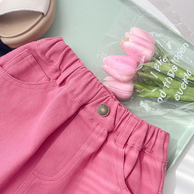 Laste teksadest lühike seelik suvine uus Jaapani Korea stiilis moodne puusa seelik Mitmekülgne vabaaja seelik beebidele