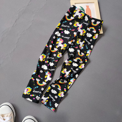 Hlače za djevojčice Tajice za djevojčice Tajice za djevojčice Proljeće Jesen Tajice s cvjetnim printom Djevojčice Ljeto Dječje hlače Odjeća 2-11 godina