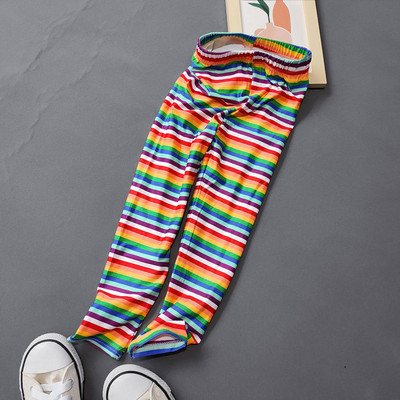 Hlače za djevojčice Tajice za djevojčice Tajice za djevojčice Proljeće Jesen Tajice s cvjetnim printom Djevojčice Ljeto Dječje hlače Odjeća 2-11 godina