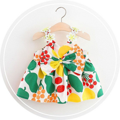 Ljetna korejska moda 2023. Slatke vintage haljine za djevojke Kawaii Anime crtani filmovi Estetski slatki šik Elegantno cvijeće Dječja odjeća