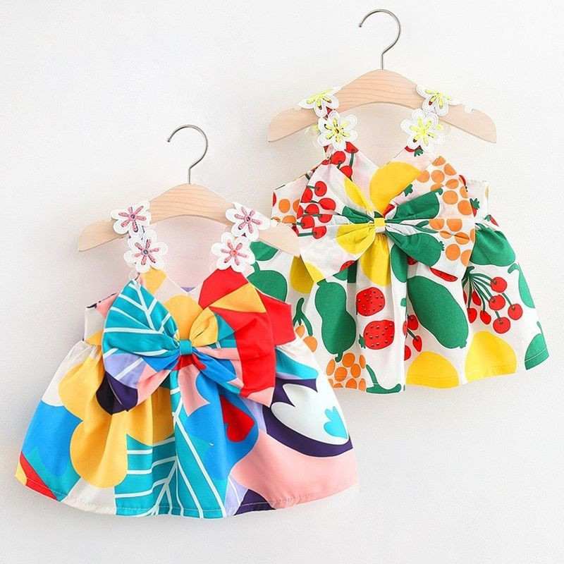 Ljetna korejska moda 2023. Slatke vintage haljine za djevojke Kawaii Anime crtani filmovi Estetski slatki šik Elegantno cvijeće Dječja odjeća