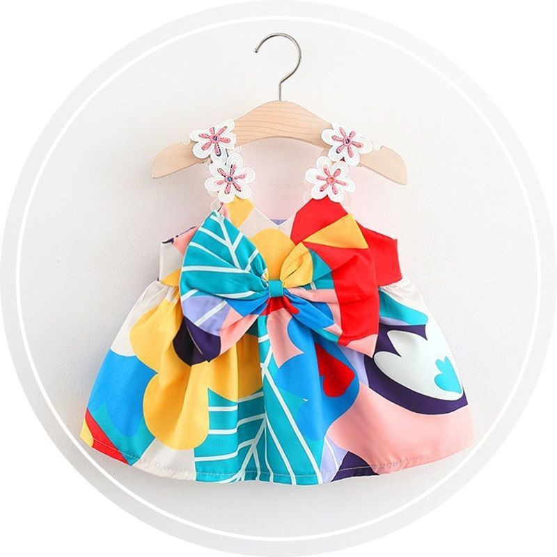 Ljetna korejska moda 2023. Slatke vintage haljine za djevojke Kawaii Anime crtani filmovi Estetski slatki šik Elegantno cvijeće Dječja odjeća