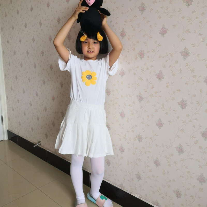 2023 Jesen Proljeće Ljeto Ležerna 3 4-8 10 12 godina Dječja pamučna školska jednobojna plesna suknja za trening s kratkim hlačama za djevojčice