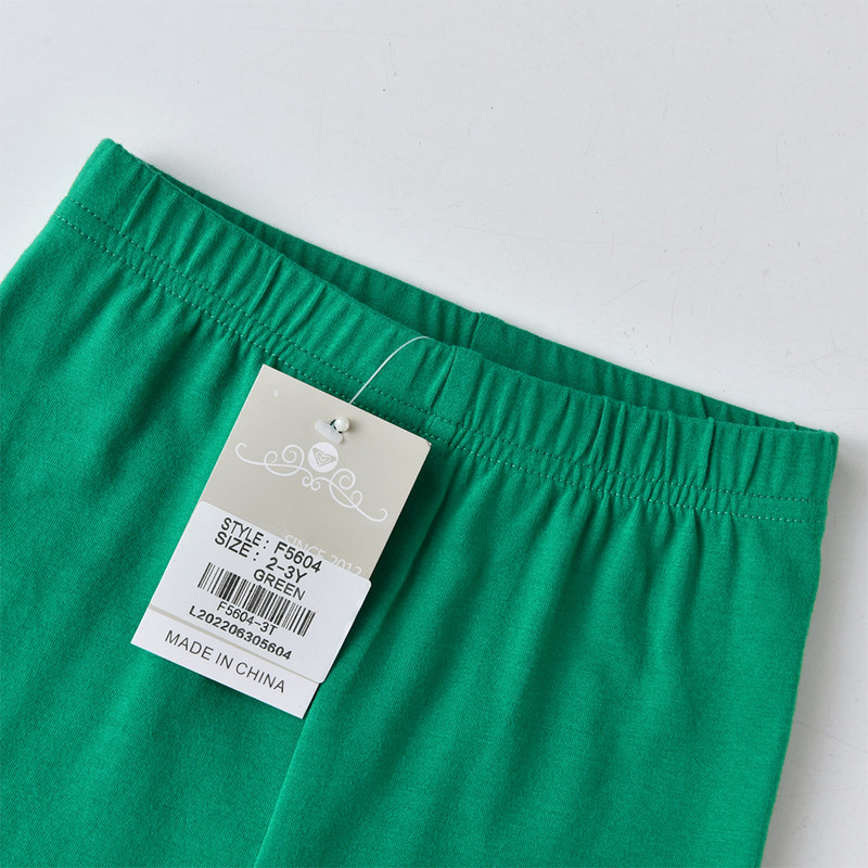 VIKITA Dječje božićno-novogodišnji poklon Tajice za djevojčice Pencil hlače sa šljokicama Dječje zelene hlače Dječja odjeća