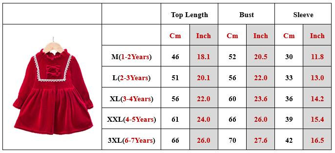 Haljina princeze za djevojčice Crveni baršun Jesenska modna haljina Mašna Kostim za rođendansku zabavu Božićna ležerna odjeća za malu djevojčicu A839
