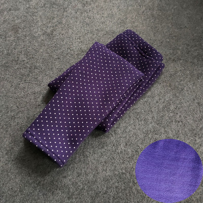 Sügistalvised paksendatud soojad täpilised lastepüksid 2–11-aastastele tüdrukutele