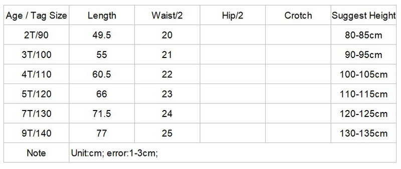 Suvised tüdrukute laiad püksid