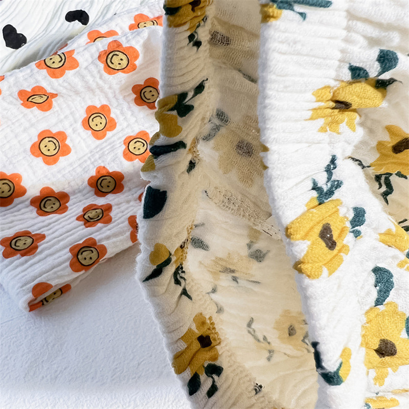 2023 Βρεφικό μακρύ παντελόνι για κορίτσια ελαστικό κάτω μέρος στη μέση Παιδικά κινούμενα σχέδια Κορεατικά παντελόνια Παιδικά casual μουσελίνα Playwear Soft Bloomer 1-6T