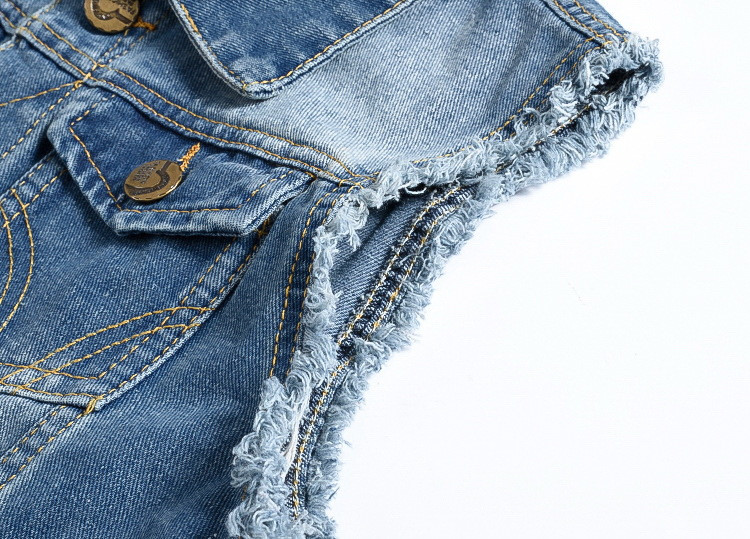 Винтидж дизайн Мъжка дънкова жилетка Мъжки черни якета без ръкави Мъжки дънки с дупки Маркова жилетка Плюс размер 6XL