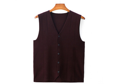 DIMUSI Vyriška striukė be rankovių Vyriška Desiger V formos kaklo liemenė Džemperis Megztos Liemenės Laisvalaikio vyrų megztiniai megztiniai megztiniai drabužiai