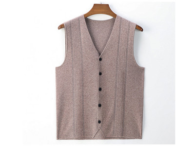 DIMUSI Vyriška striukė be rankovių Vyriška Desiger V formos kaklo liemenė Džemperis Megztos Liemenės Laisvalaikio vyrų megztiniai megztiniai megztiniai drabužiai