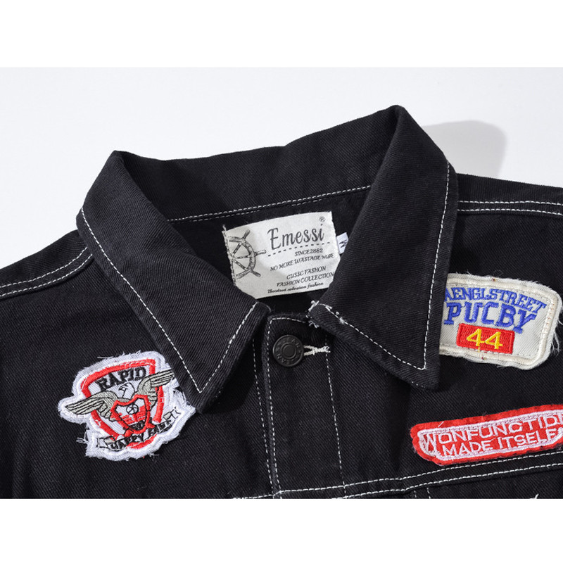 DIMUSI Summer Mens Vintage Design Denim Vest Casual Outwear Retor Sleeveless Jackets Men Biker Patch Jean Waistcoats Clothing