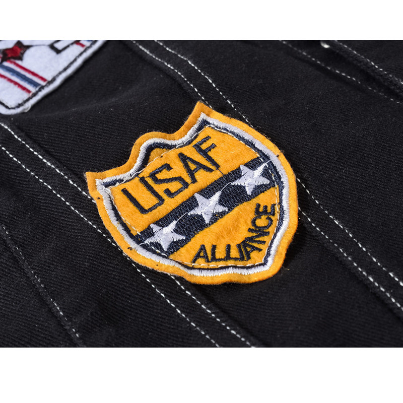 DIMUSI Summer Mens Vintage Design Denim Vest Casual Outwear Retor Sleeveless Jackets Men Biker Patch Jean Waistcoats Clothing