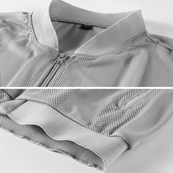 Καλοκαιρινό διχτυωτό φανελάκι που στεγνώνει γρήγορα Ανδρικά τεχνικά ρούχα ορειβασίας Πανωφόρι για ψάρεμα Γιλέκο εργασίας Αμάνικο μπουφάν ανδρικές φόρμες