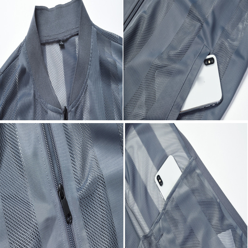 DIMUSI Летни мъжки бързосъхнещи жилетки Ежедневни тънки дишащи мрежести жилетки Якета без ръкави Мъжки жилетки за риболов на открито Дрехи