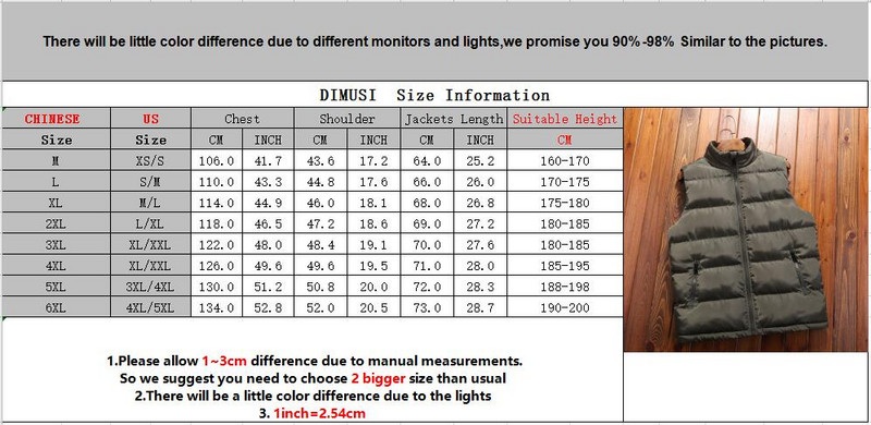 DIMUSI Зимна мъжка жилетка Ежедневни поларени топли якета без ръкави Модни връхни дрехи Slim Fit Thicken Thermal жилетки Мъжко облекло
