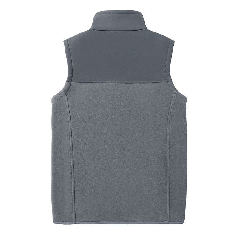 DIMUSI Зимни мъжки жилетки Ежедневни мъжки меки топли якета без ръкави Модни връхни дрехи Жилетки от поларено руно Марково облекло 8XL