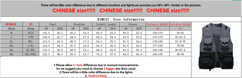 DIMUSI Летни мъжки жилетки с много джобове Ежедневни мъжки дишащи мрежести жилетки Якета без ръкави Мъжки жилетки за риболов на открито Облекло