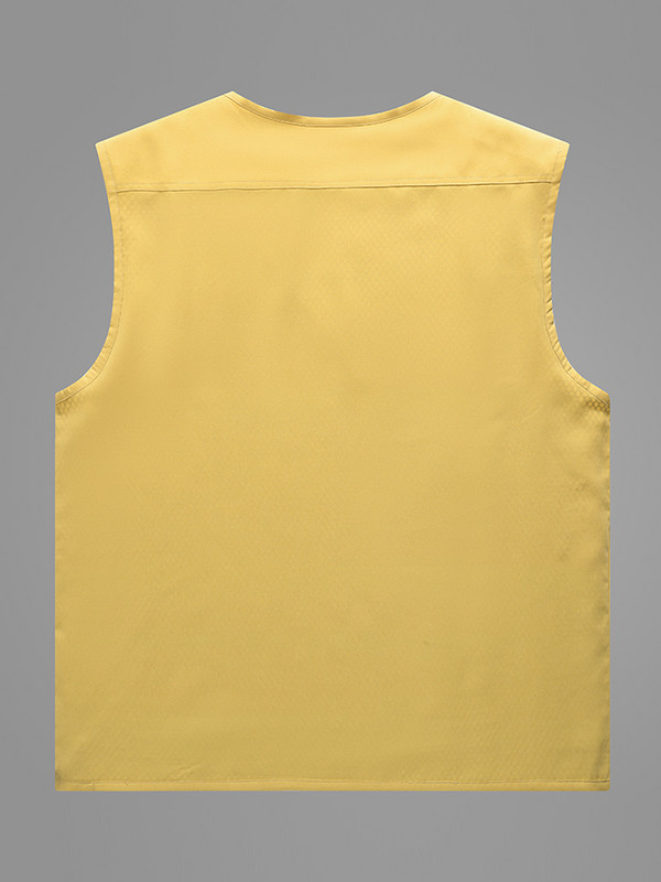 Пролет Лято Работна жилетка Мъжка външна жилетка с множество джобове Риболовна жилетка Голям размер Якета без ръкави Работно облекло Жилетка Мъжко палто