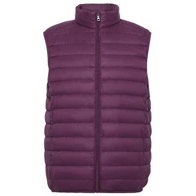 90% пухена мъжка топла жилетка без ръкави Ултра лека пухена жилетка Мъжко зимно плътно яке без ръкави Мъжки леки водоустойчиви жилетки