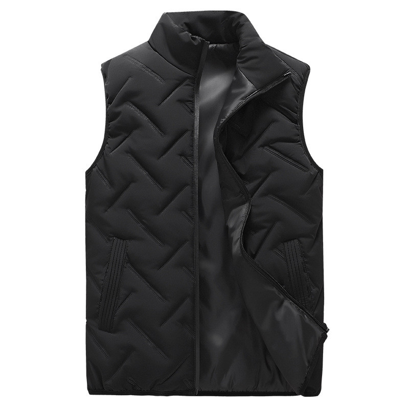 FGKKS 2022 Мъжка жилетка Удебелена памучна жилетка Висококачествен дизайн Удебелена топла жилетка Модно яке за мъже