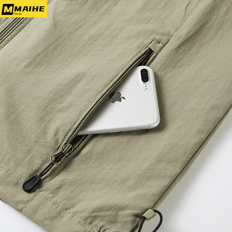 Лятна нова мъжка тактическа туристическа риболовна жилетка Мъжка фотографска репортерска жилетка Мрежеста карго яке без ръкави Жилетка с инструменти 6XL