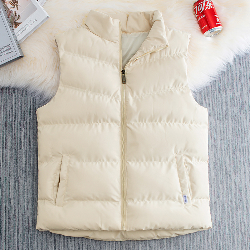 Мъжко яке с жилетка Топли якета без ръкави Зимно водоустойчиво палто с цип Есенно яке с изправена яка Ежедневна жилетка Марково облекло