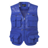 Ανδρικό γιλέκο Tactical Outdoor Webbed Gear Coat Summer Fishing Γιλέκο Ανδρικό εργαλείο πολλαπλών τσέπες Διχτυωτό Αμάνικο μπουφάν αρσενικό