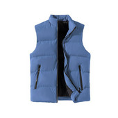 Мъжко яке с жилетка 2021 Мъжко есенно топло яке без ръкави Мъжко зимно ежедневно жилетка с памучна подплата M-4Xl Зима на открито Разпродажба