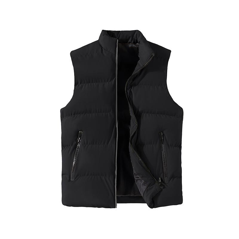 Мъжко яке с жилетка 2021 Мъжко есенно топло яке без ръкави Мъжко зимно ежедневно жилетка с памучна подплата M-4Xl Зима на открито Разпродажба
