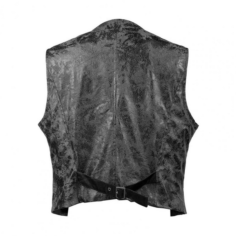 Dropshipping!!2021. aasta uus meeste vest Steampunk V kaelusega varrukateta vintage kevadvest Cosplay jaoks