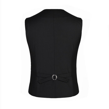 M-6XL Φόρεμα Γιλέκα για Άνδρες Slim Fit Ανδρικό Γιλέκο Ανδρικό Γιλέκο Gilet Homme Casual Αμάνικο Επίσημο Επαγγελματικό Μπουφάν Plus Size