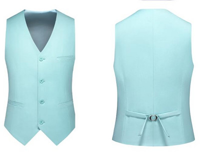 Жилетка с кралско синьо жилетка Мъжки 2022 г. Чисто нови тънки жилетки с V-образно деколте Мъжки официални бизнес сватбени смокинги Chaleco Hombre 6xl