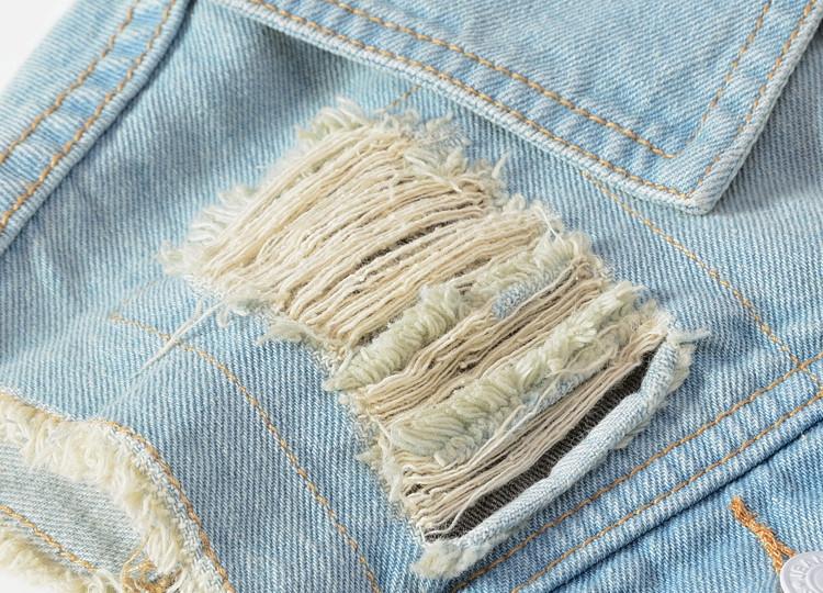 Мъжки мотоциклетни дънкови жилетки Якета Нова мода Мъжки тънки дънкови палта Жилетки Пънк стил Множество джобове Дънки Жилетка Размер 5XL