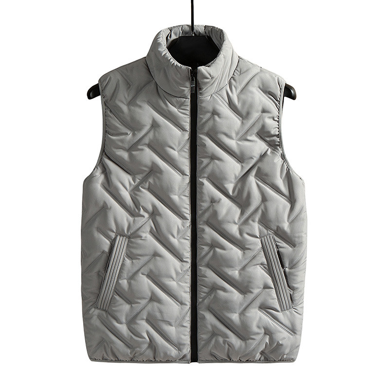 Модно мъжко яке Жилетка без ръкави Есенни термо меки жилетки Ежедневни палта Мъжка памучна мъжка жилетка Мъжки удебелен жилетка Размер 8XL