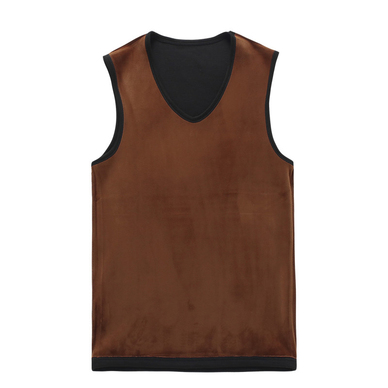 Есенно-зимна жилетка с размер L-8XL Маркова мъжка жилетка Качествена ежедневна свободна, изключително голям размер 8XL плюс кадифена дебела мъжка зимна жилетка