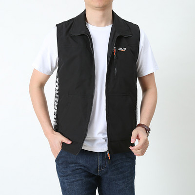 Kalapüük fotograafia Matkavest Meeste Välispordi Vest Mitme taskuga Tööriided Suvised Taktikalised Õhukesed jakid Suuremõõdulised vestid