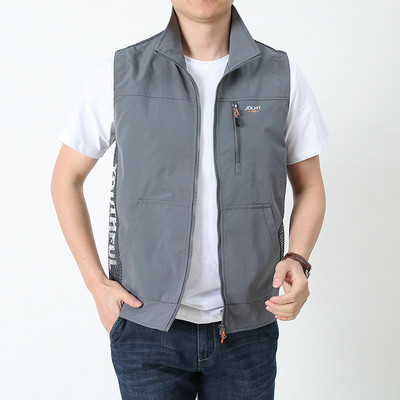 Kalapüük fotograafia Matkavest Meeste Välispordi Vest Mitme taskuga Tööriided Suvised Taktikalised Õhukesed jakid Suuremõõdulised vestid