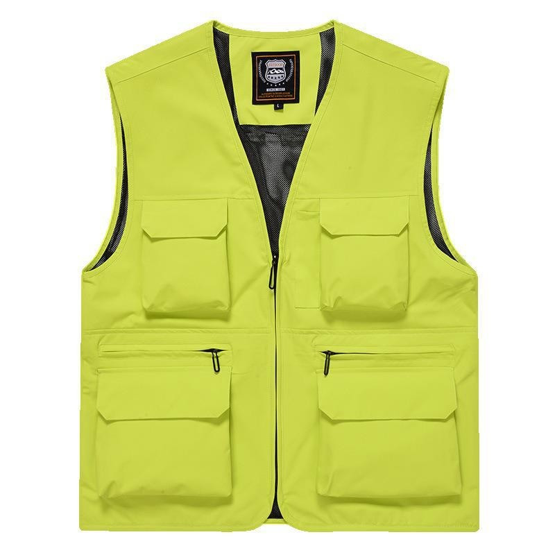 Лятна жилетка Мрежеста мъжка тактическа военна парка без ръкави Работно яке за мотоциклетист Пролетен джъмпер Жилети за къмпинг с няколко джоба