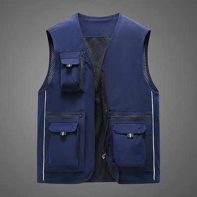 Στρατιωτικό γιλέκο Tactical Summer Man Mesh Ανδρικά μπουφάν Αμάνικο μπουφάν Ρούχα Δωρεάν αποστολή Εργασιακό παλτό Γιλέκο κυνηγιού