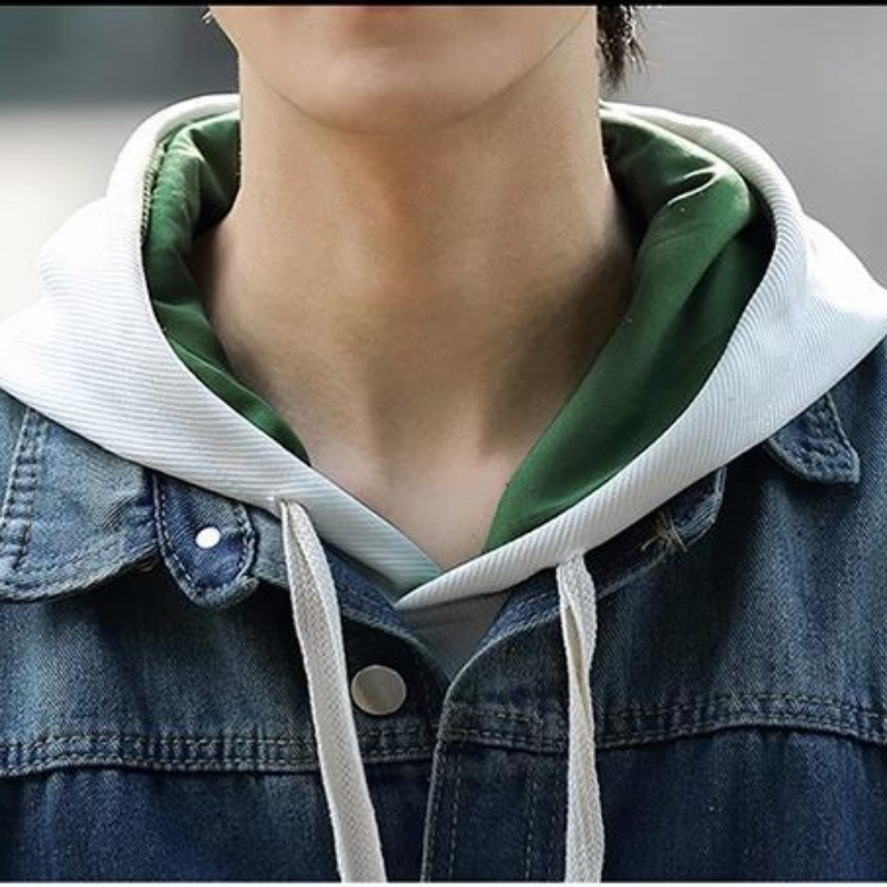 Дънкова жилетка Палто Пролет Лято Ново пристигане Жилетка с копчета с един джоб Дизайн Мъжко ретро универсално яке без ръкави