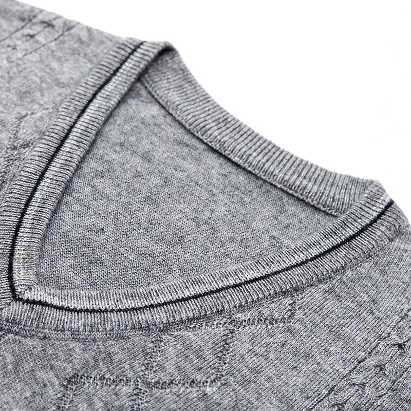 Ежедневна мъжка жилетка с пуловер Топла и удобна жилетка през есента и зимата