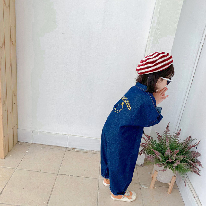 MILANCEL Dječji kombinezoni Traper Odjeća za djevojčice Proljetni kombinezoni za dječake Široki kombinezon za djevojčice