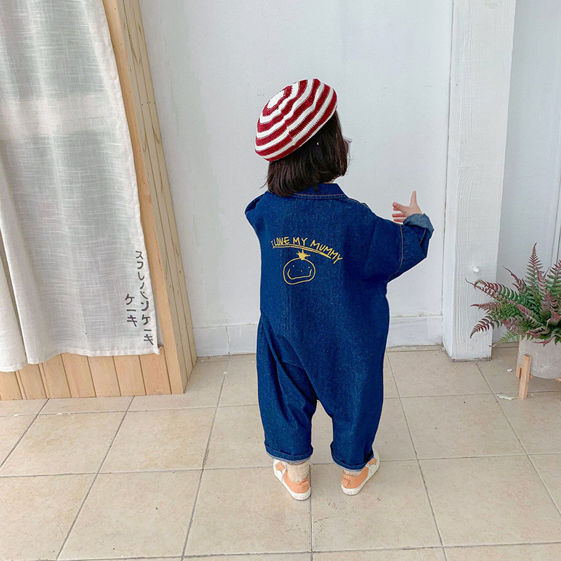 MILANCEL Dječji kombinezoni Traper Odjeća za djevojčice Proljetni kombinezoni za dječake Široki kombinezon za djevojčice