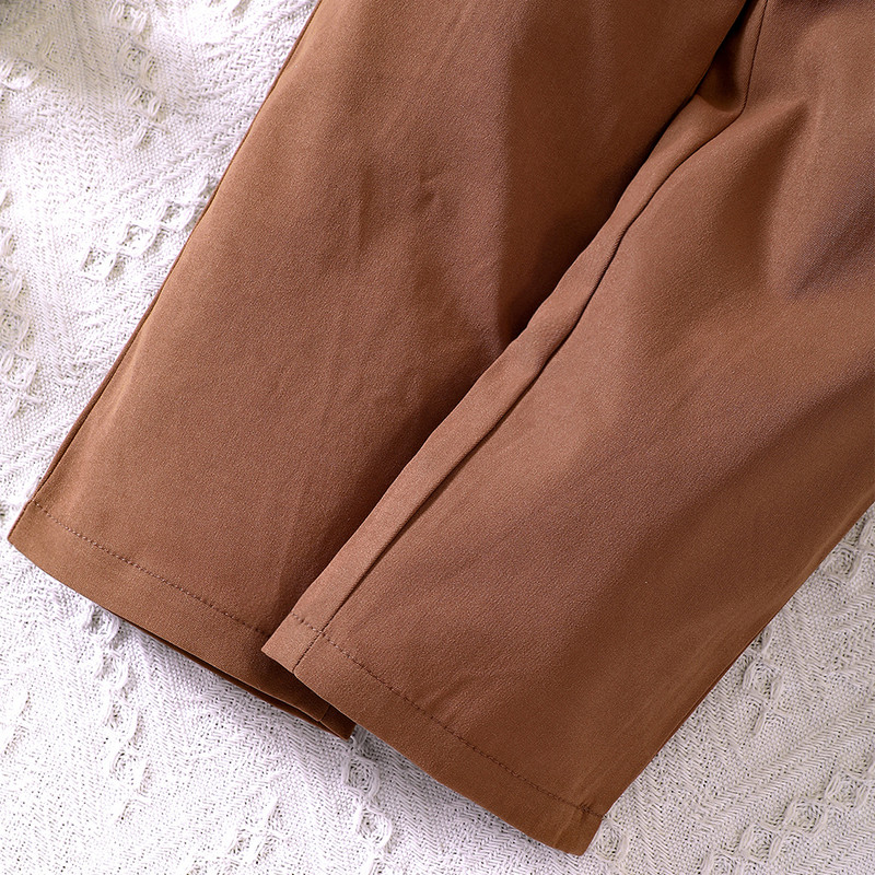 Нови есенни и зимни панталони с панталони с панделки за момичета