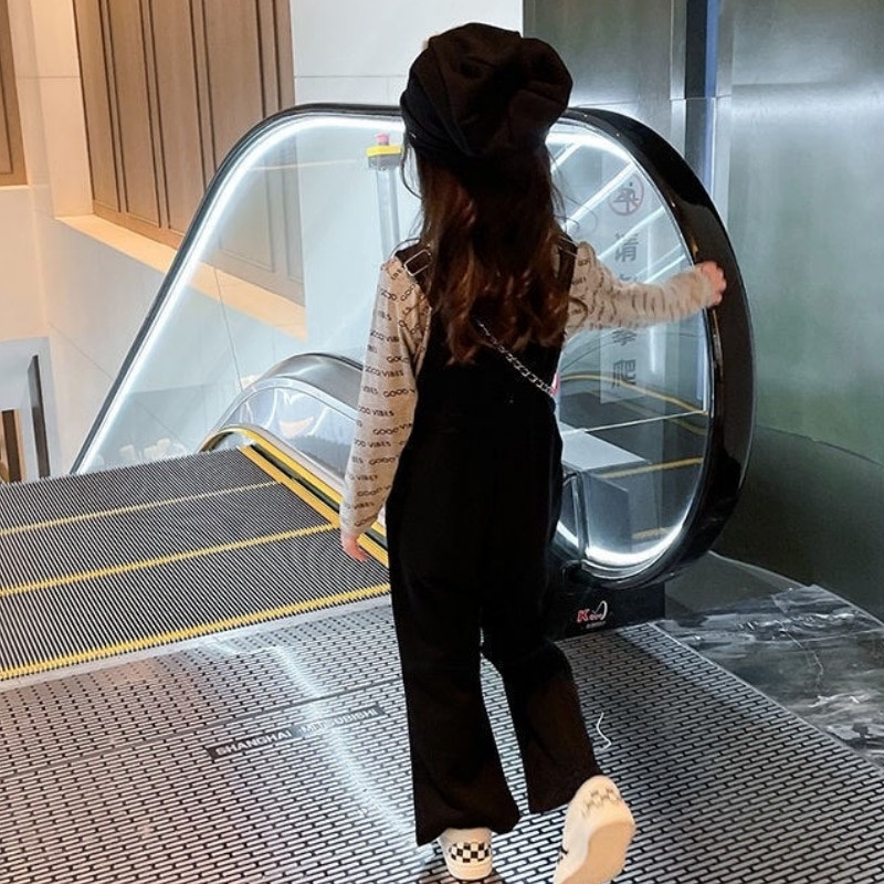 Модни памучни панталони с тиранти за бебета, детски панталони с презрамки, детски гащеризони, лято, пролет, есен, бебешки дрехи 2-6 години