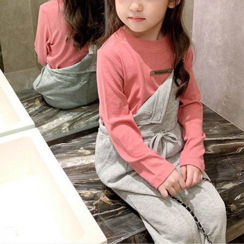 Модни памучни панталони с тиранти за бебета, детски панталони с презрамки, детски гащеризони, лято, пролет, есен, бебешки дрехи 2-6 години